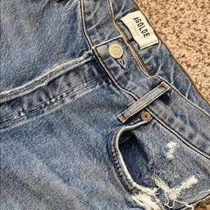 Agolde Women's High Rise Jeans - Blue